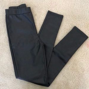 Naked Wardrobe faux leather leggings